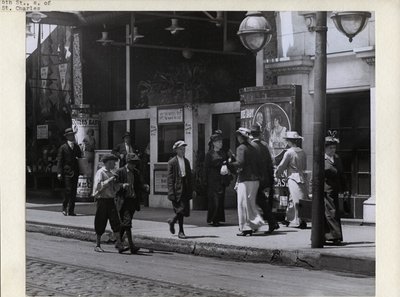 Box Office of the Strand Motion Picture Theater by Charles Clement Holt